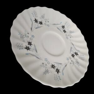 Royal Doulton Millefleur Saucer Set of 4 Bone China England Floral